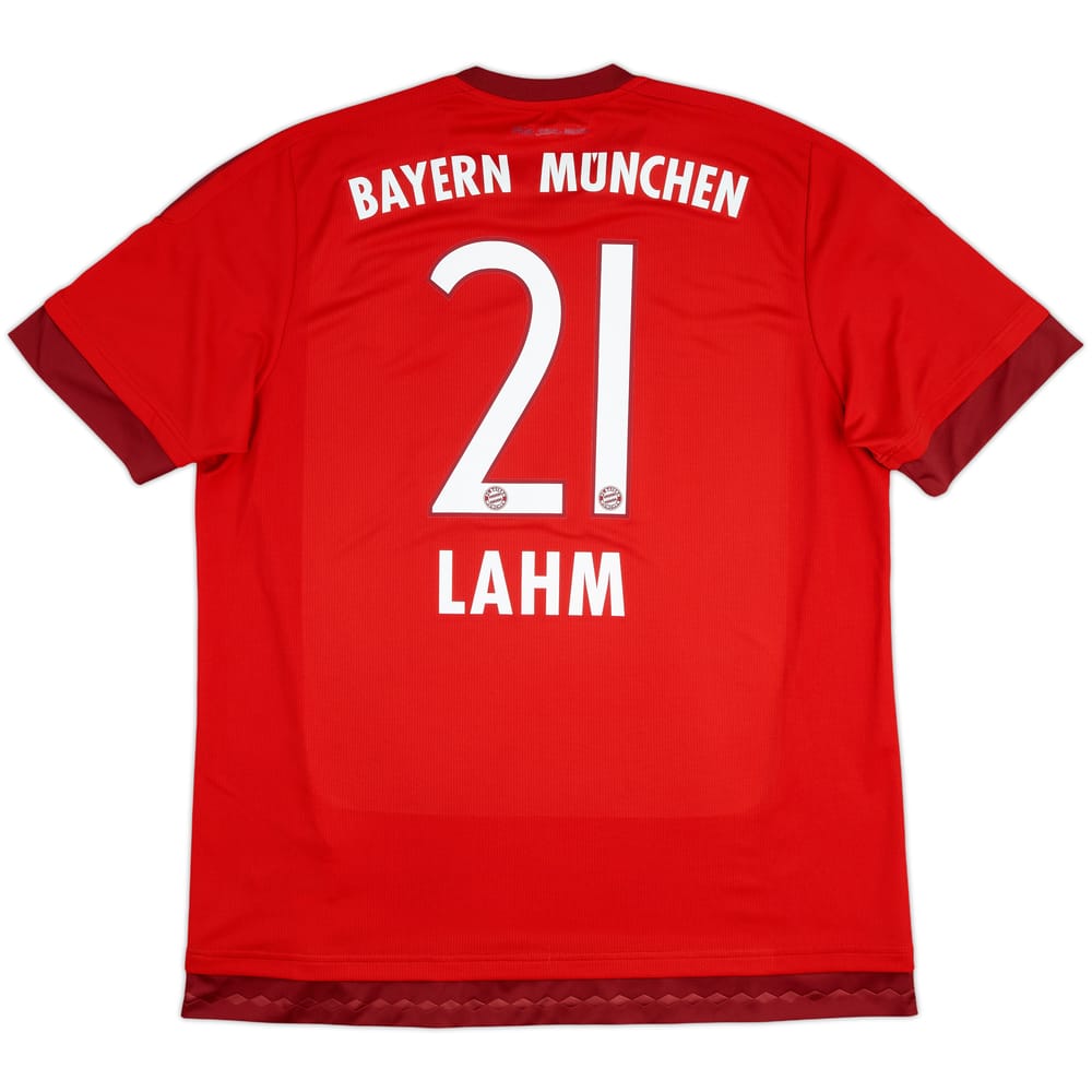 2015-16 Bayern Munich Home Shirt Lahm #21 - 8/10 - (XL)