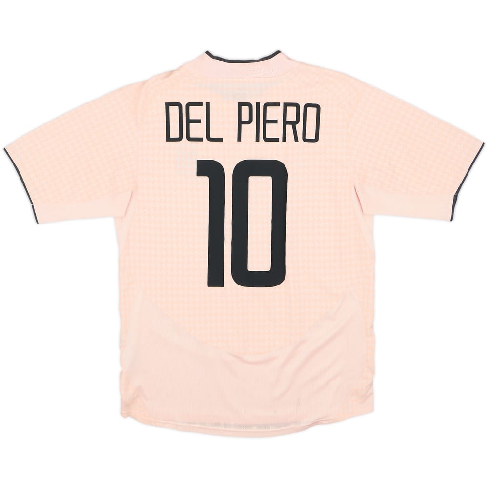 2003-04 Juventus Camiseta de visitante Del Piero #10 - 7/10 - (M)