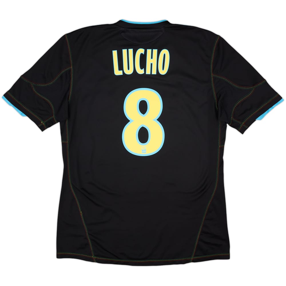 2010-11 Olympique Marseille Third Shirt Lucho #8 - 6/10 - (M)