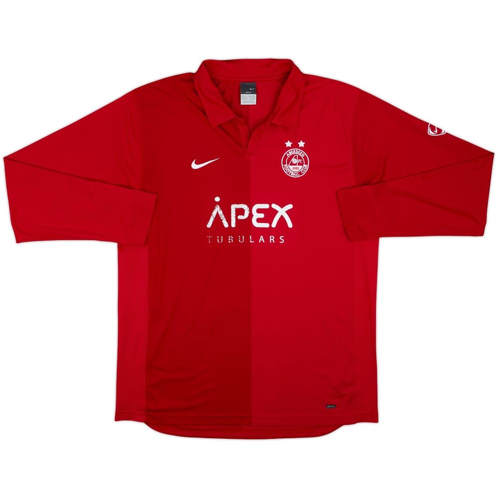 2006-07 Aberdeen Home L/S Shirt - 5/10 - (XL)