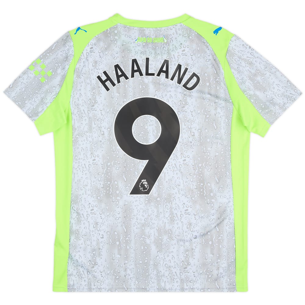 2025-26 Manchester City Third Shirt Haaland #9 - 10/10 - (M)
