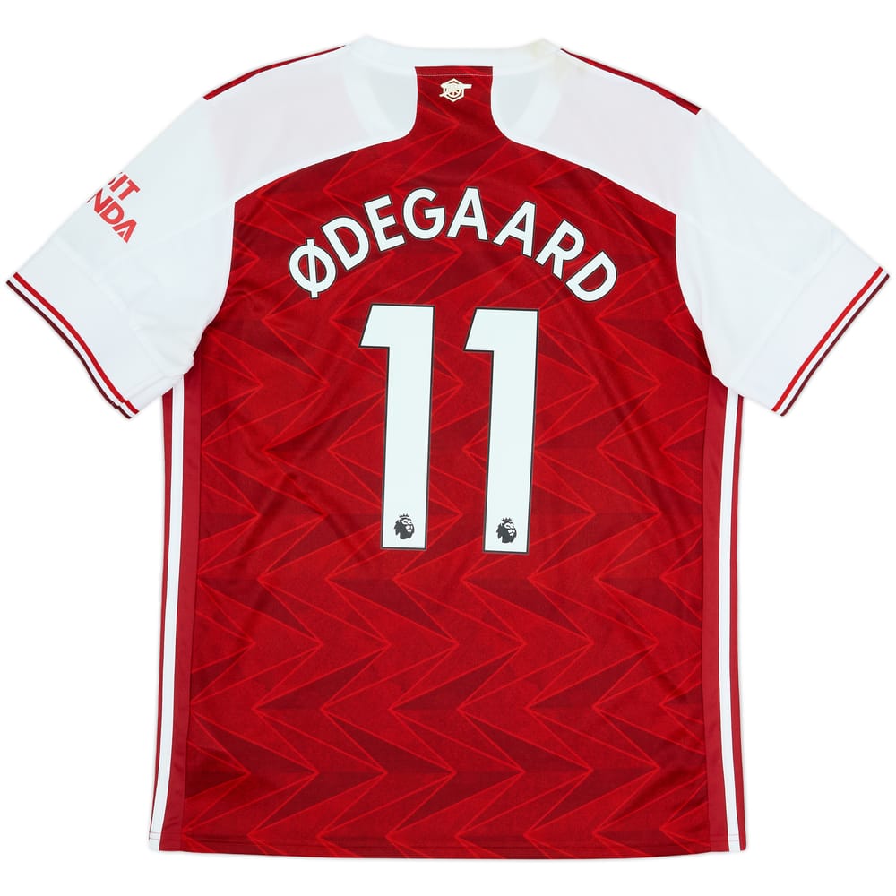 2020-21 Arsenal Home Shirt Odegaard #11 - 8/10 - (L)