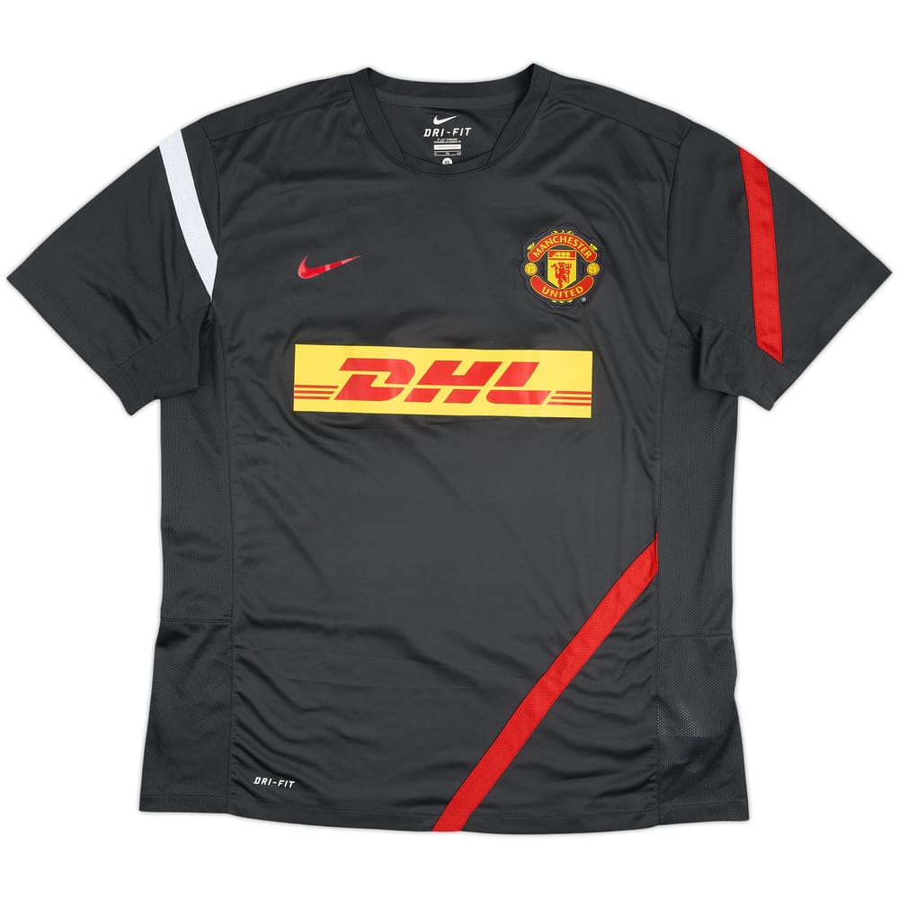 2012-13 Manchester United Nike Training Shirt - 9/10 - (XL)