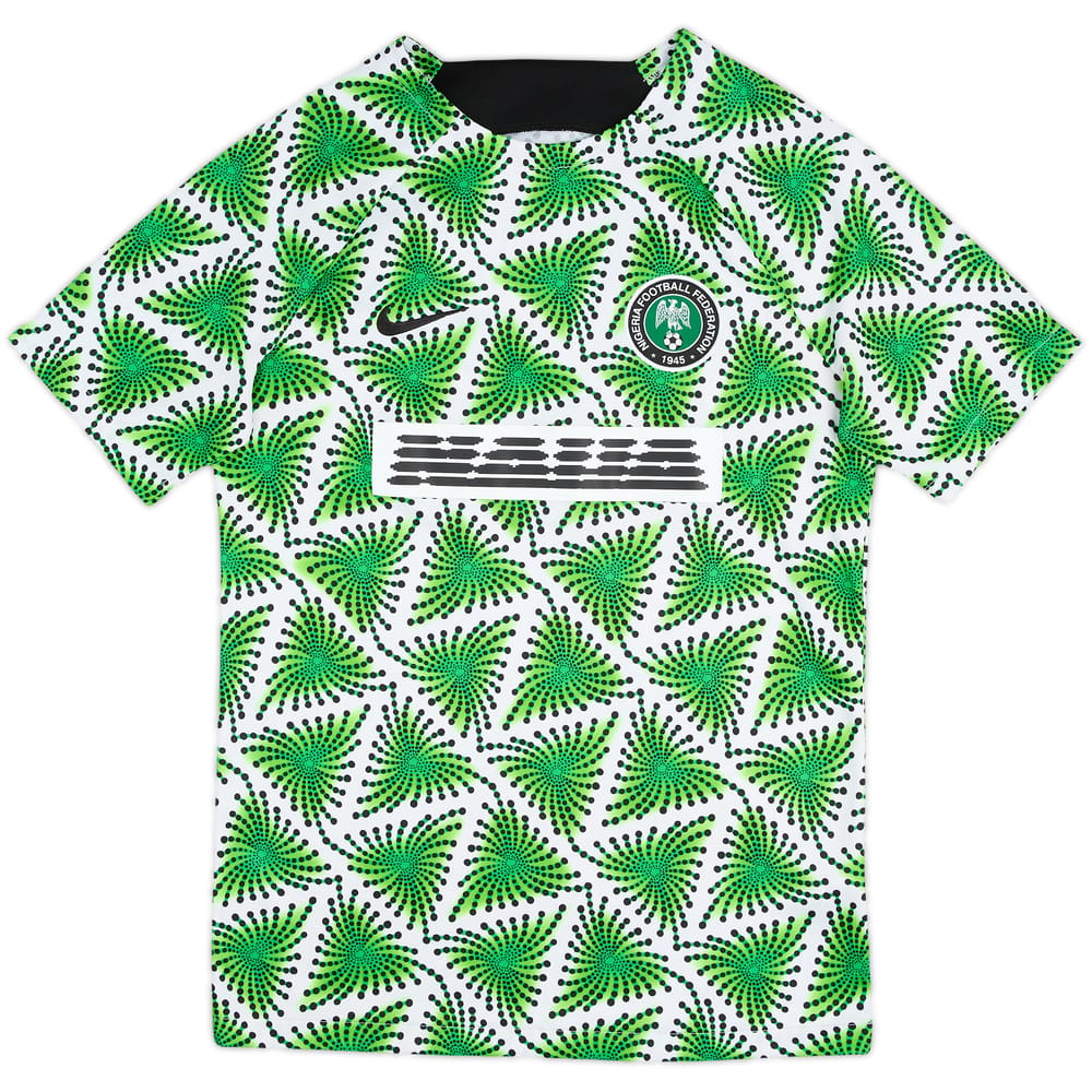 2022-24 Nigeria Nike Pre-Match Training Shirt - 9/10 - (S)