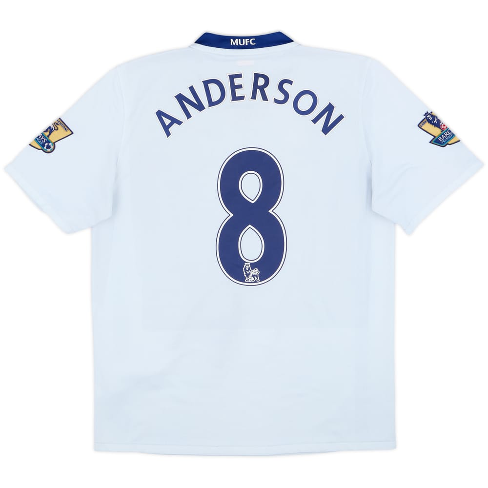 2008-10 Manchester United Away Shirt Anderson #8 - 3/10 - (S)
