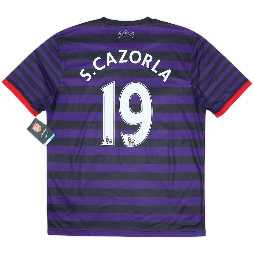 2012-13 Arsenal Away Shirt S.Cazorla #19 (L)