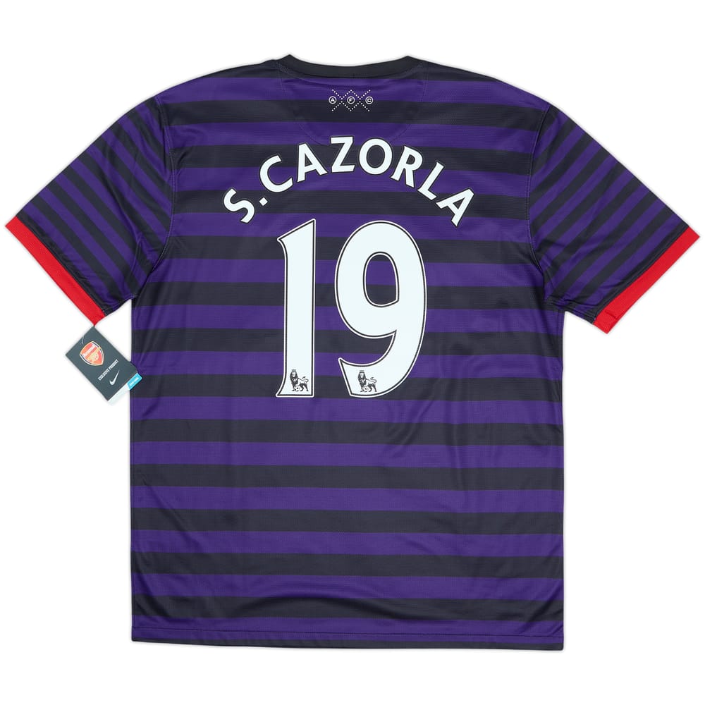 2012-13 Arsenal Away Shirt S.Cazorla #19 (L)