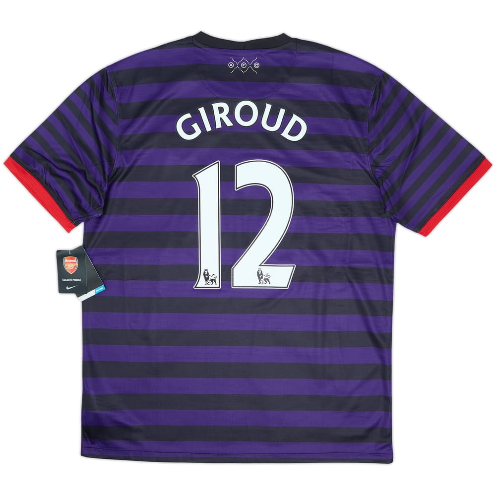 2012-13 Arsenal Away Shirt Giroud #12 (L)