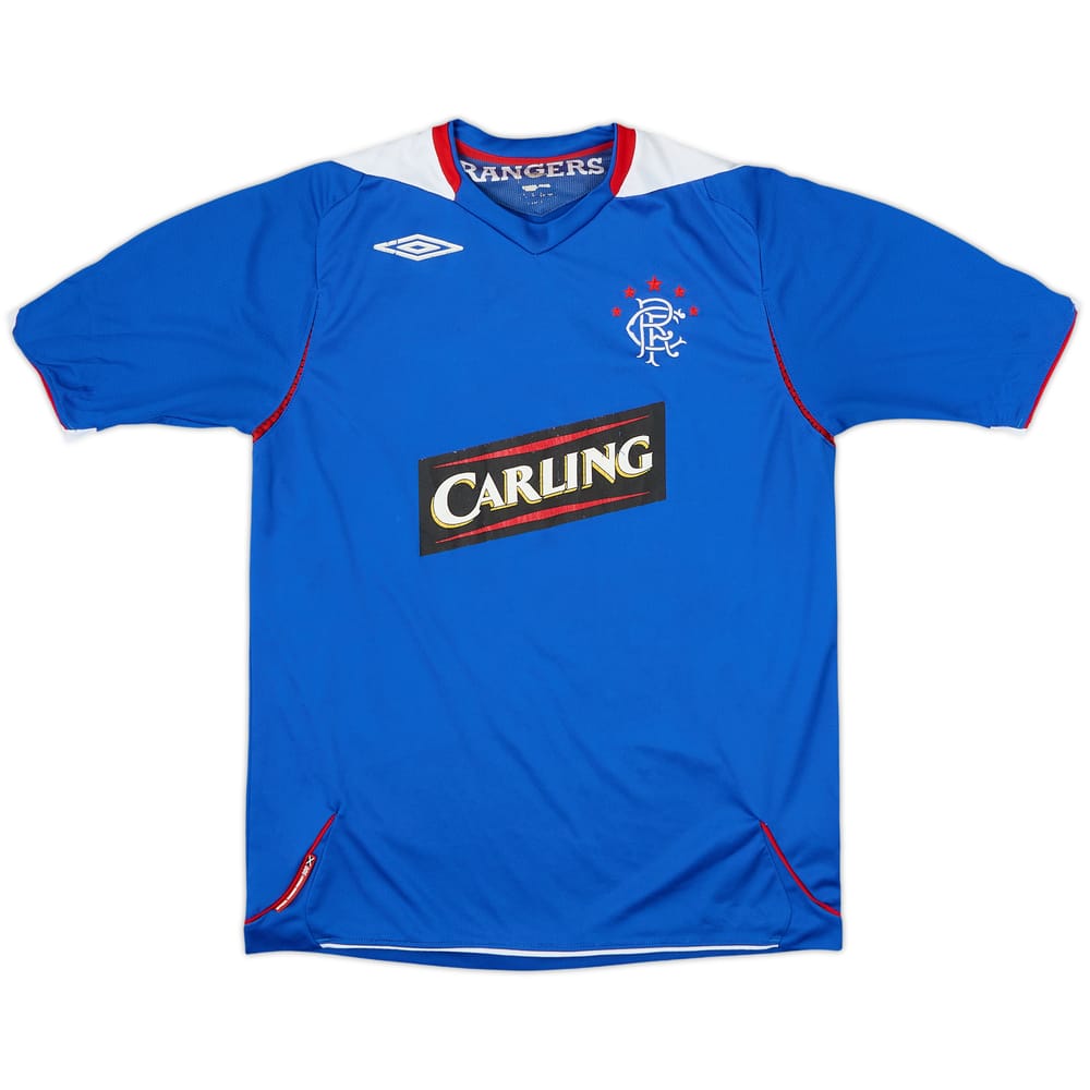 2006-07 Rangers Home Shirt - 5/10 - (M)