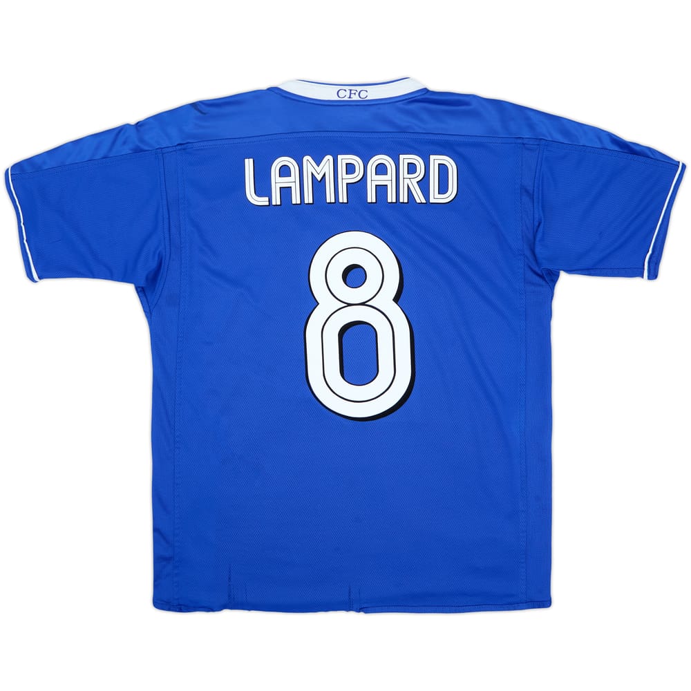 2003-05 Chelsea Home Shirt Lampard #8 - 4/10 - (M)