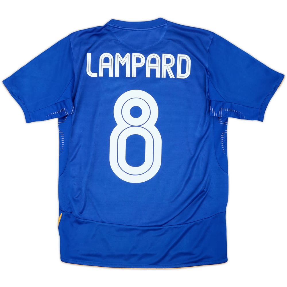 Camiseta de local Centenario del Chelsea 2005-06 Lampard #8 - 5/10 - (15-16 Años)