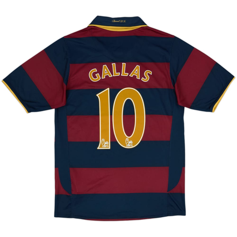 2007-08 Arsenal Third Shirt Gallas #10 - 7/10 - (S)