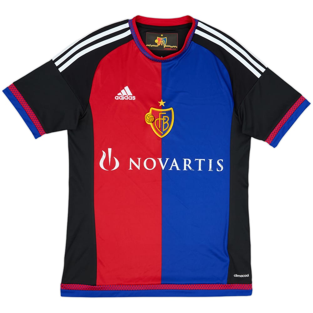 2015-16 FC Basel Home Shirt - 6/10 - (S)