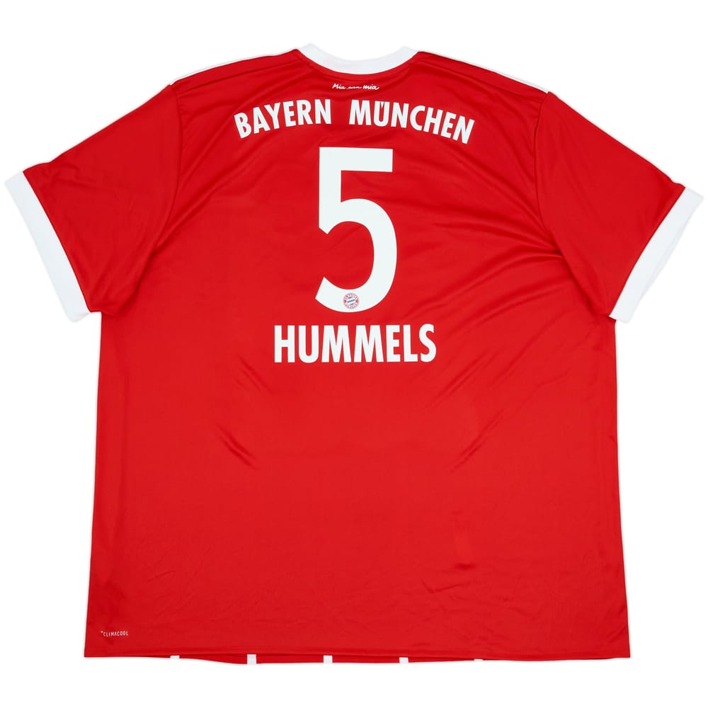 2017-18 Bayern Munich Home Shirt Hummels #5 - 9/10 - (3XL)