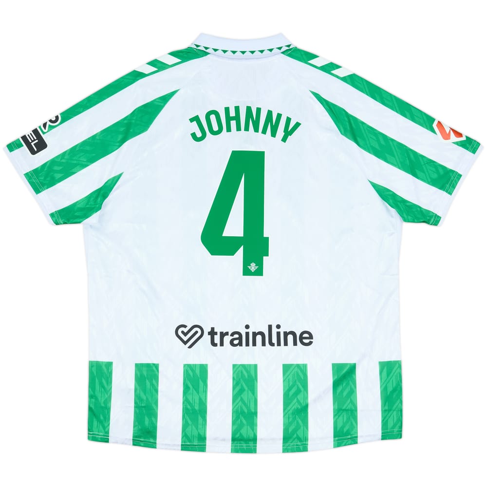 2024-25 Real Betis Home Shirt Johnny #4 - 10/10 - (3XL)