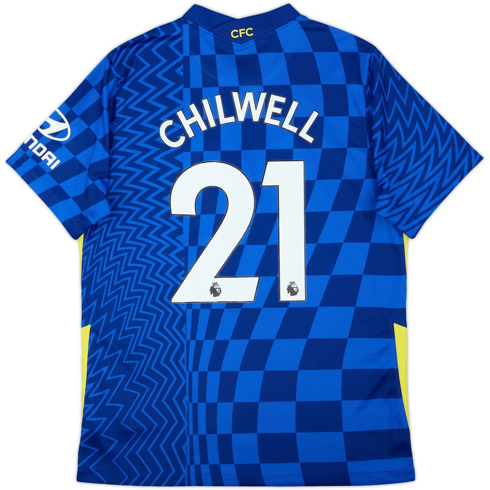 2021-22 Chelsea Home Shirt Chilwell #21 - 6/10 - (L)