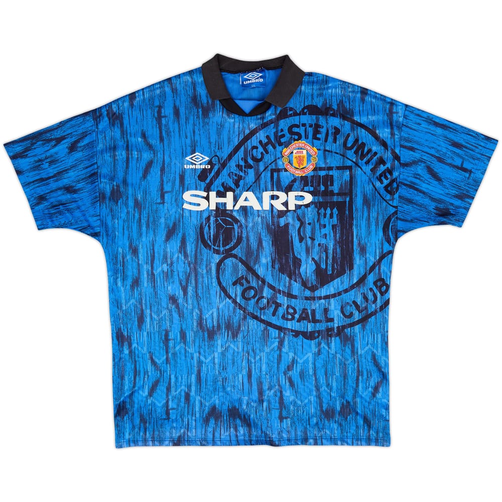 1992-93 Manchester United Away Shirt - 5/10 - (XXL)