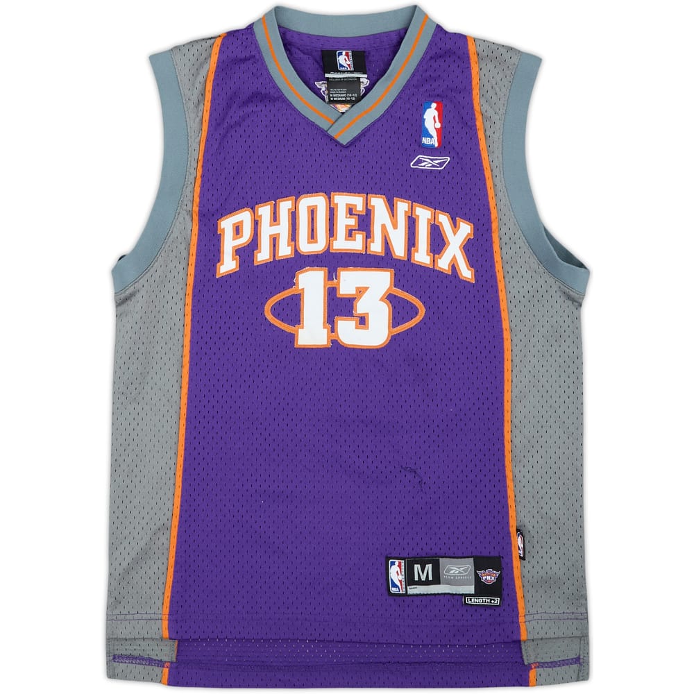 2004-06 Phoenix Suns Nash #13 Reebok Swingman Away Jersey - 5/10 - (11-12 Years)