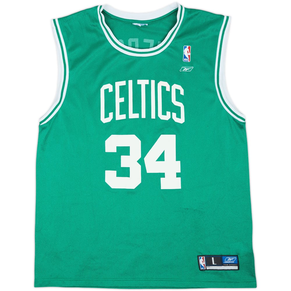 2002-06 Boston Celtics Pierce #34 Reebok Away Jersey - 6/10 - (L)