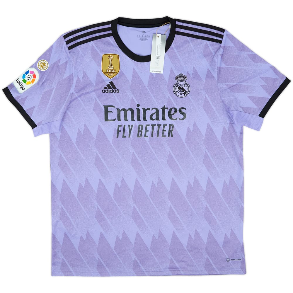 Camiseta de visitante del Real Madrid 2022-23 (XL)