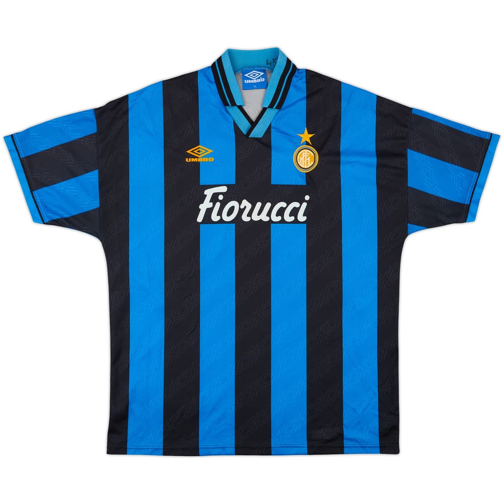 1994-95 Inter Milan Home Shirt - 8/10 - (XL)