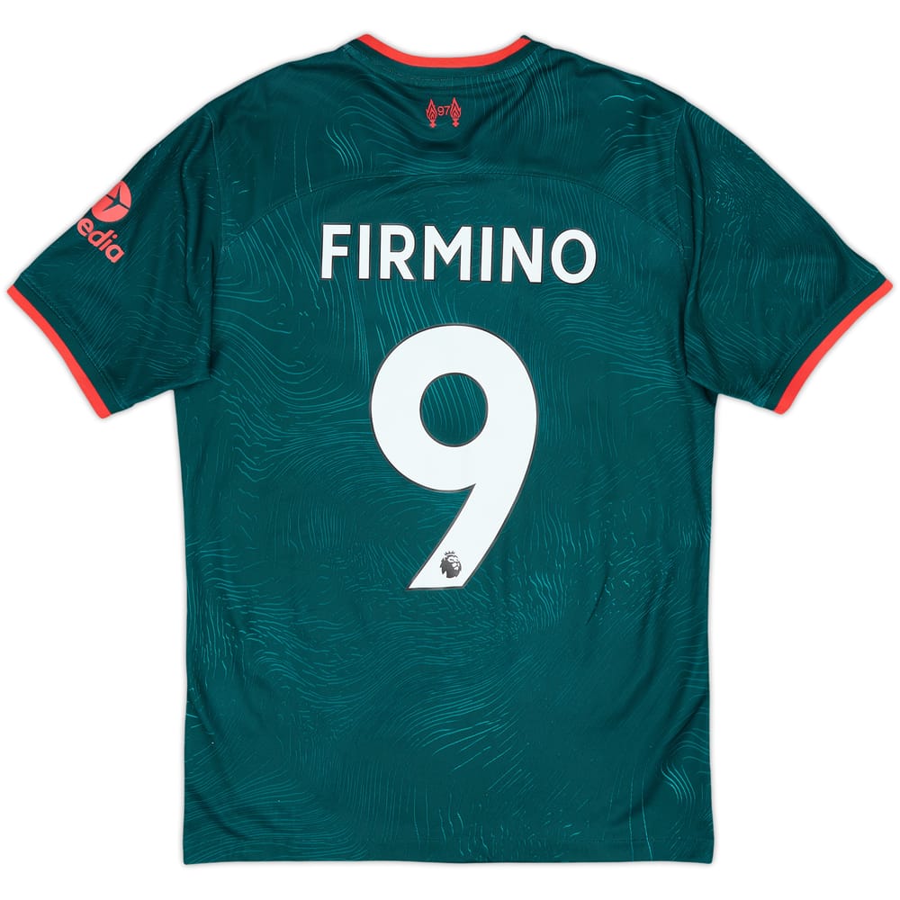 2022-23 Liverpool Third Shirt Firmino #9 - 8/10 - (S)