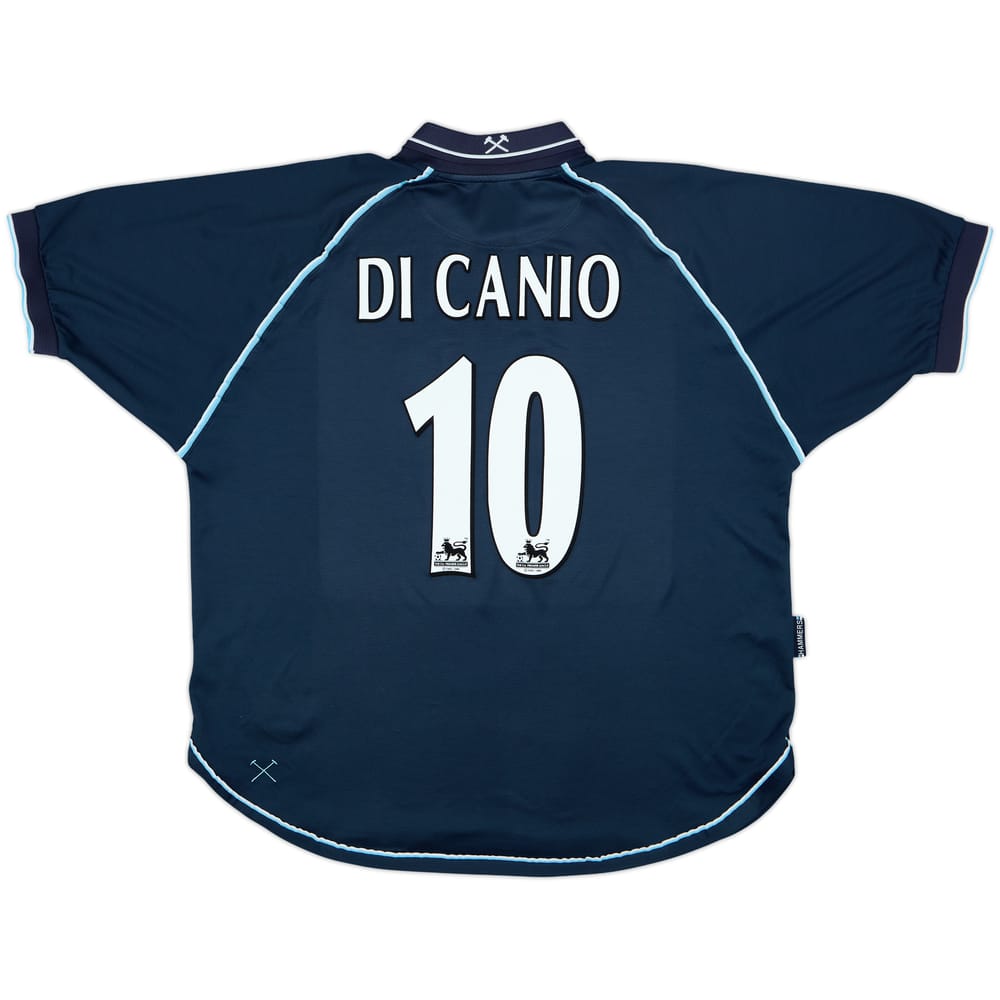 1999-01 West Ham Third Shirt Di Canio #10 - 6/10 - (XXL)