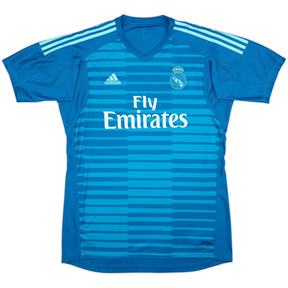 2018-19 Real Madrid GK S/S Shirt - 8/10 - (L)