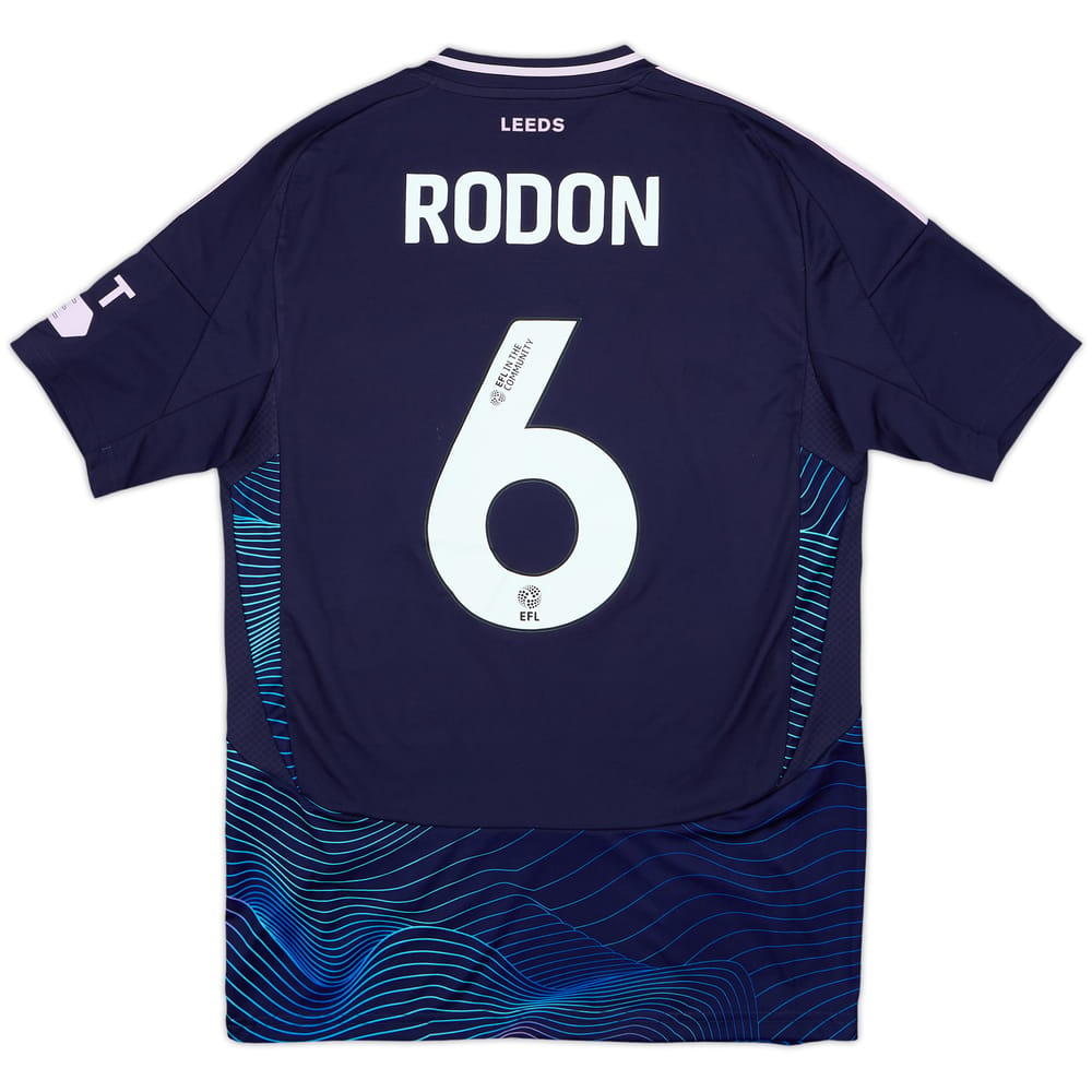 2024-25 Leeds Third Shirt Rodon #6 - 8/10 - (S)