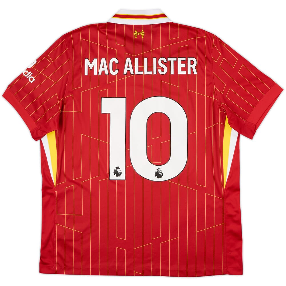 2024-25 Liverpool Home Shirt Mac Allister #10 - 10/10 - (XL)