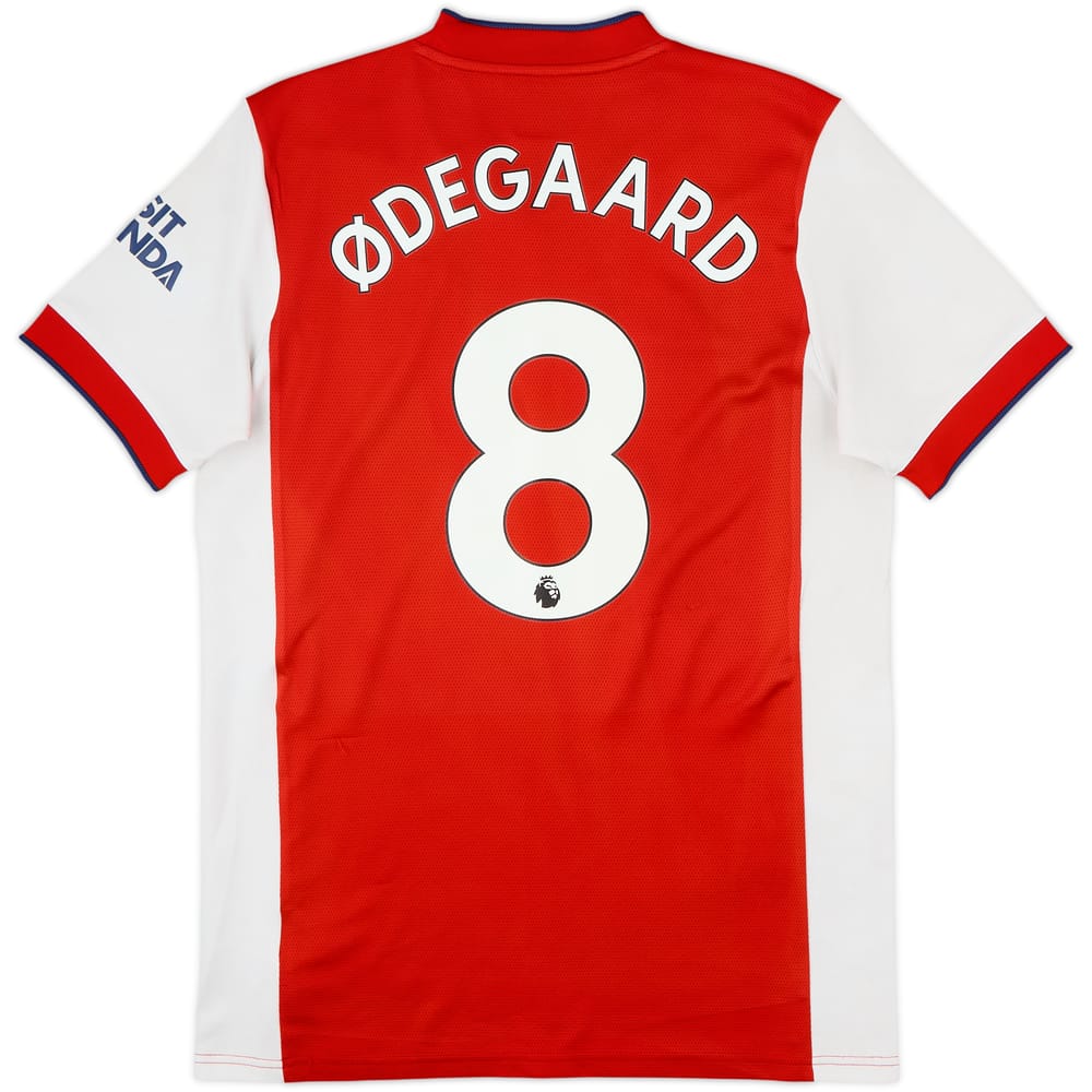 2021-22 Arsenal Home Shirt Odegaard #8 - 6/10 - (M)