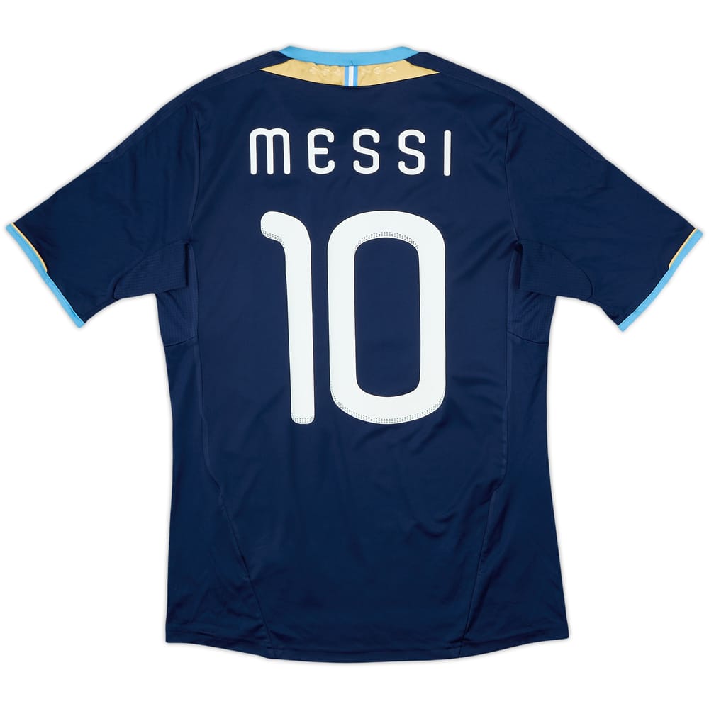 2011-13 Argentina Away Shirt Messi #10 - 8/10 - (S)