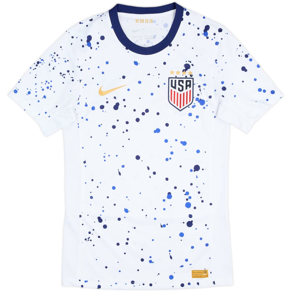 2023-24 USA Women's Home Shirt - 9/10 - (Men's XS)