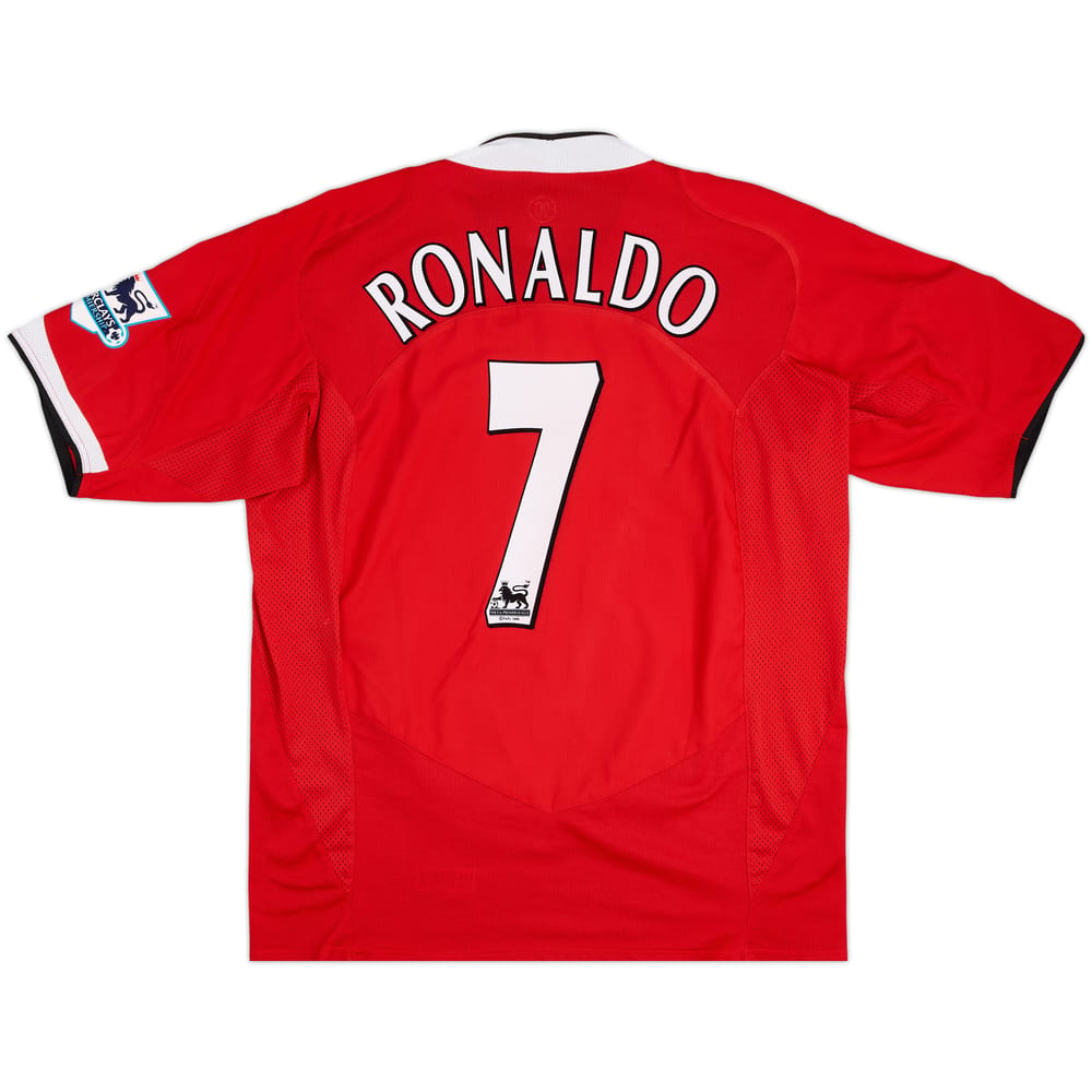 Camiseta de local del Manchester United 2004-06 Ronaldo #7 - 10/10 - (XL)