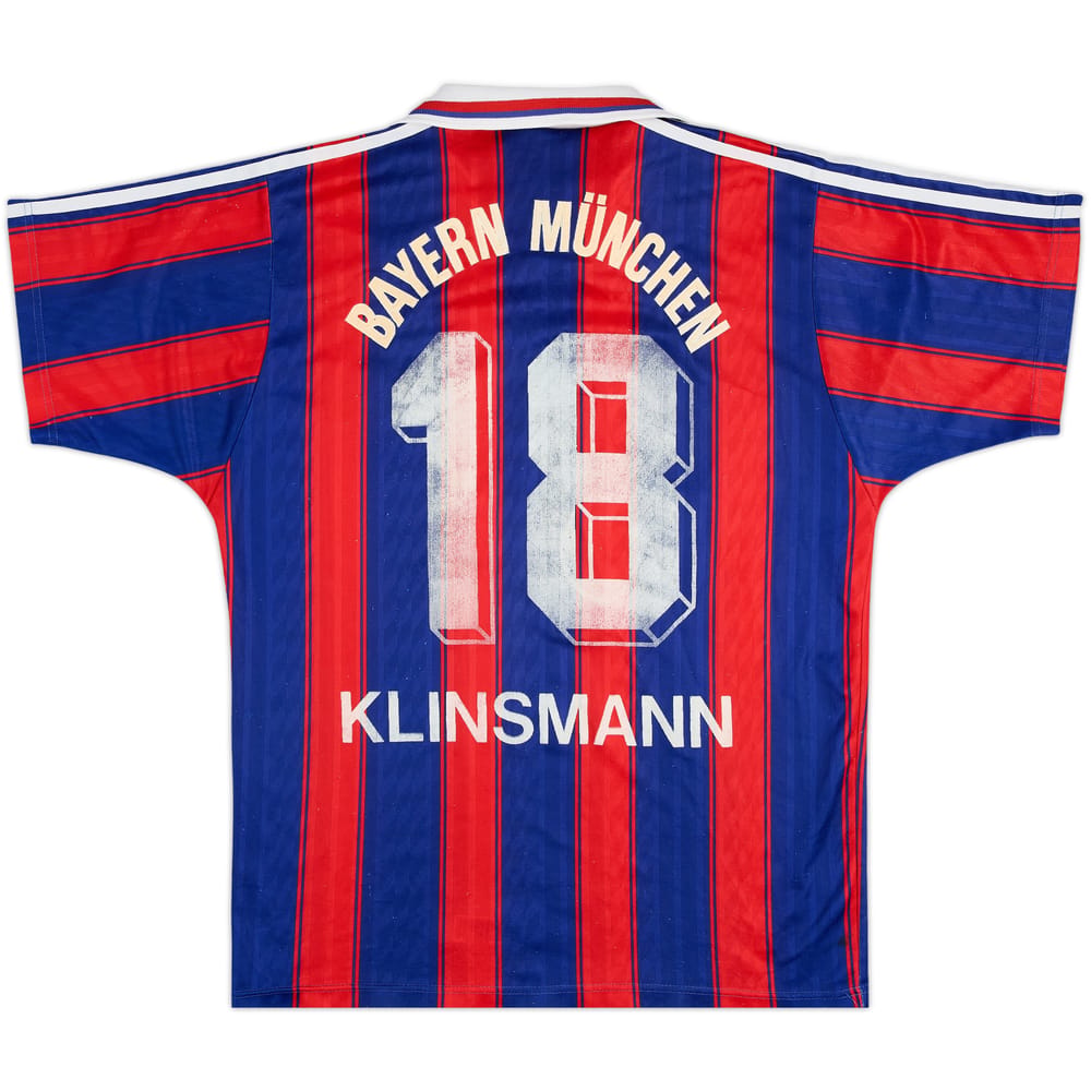 1995-97 Bayern Munich Home Shirt Kilnsmann #18 - 5/10 - (S)