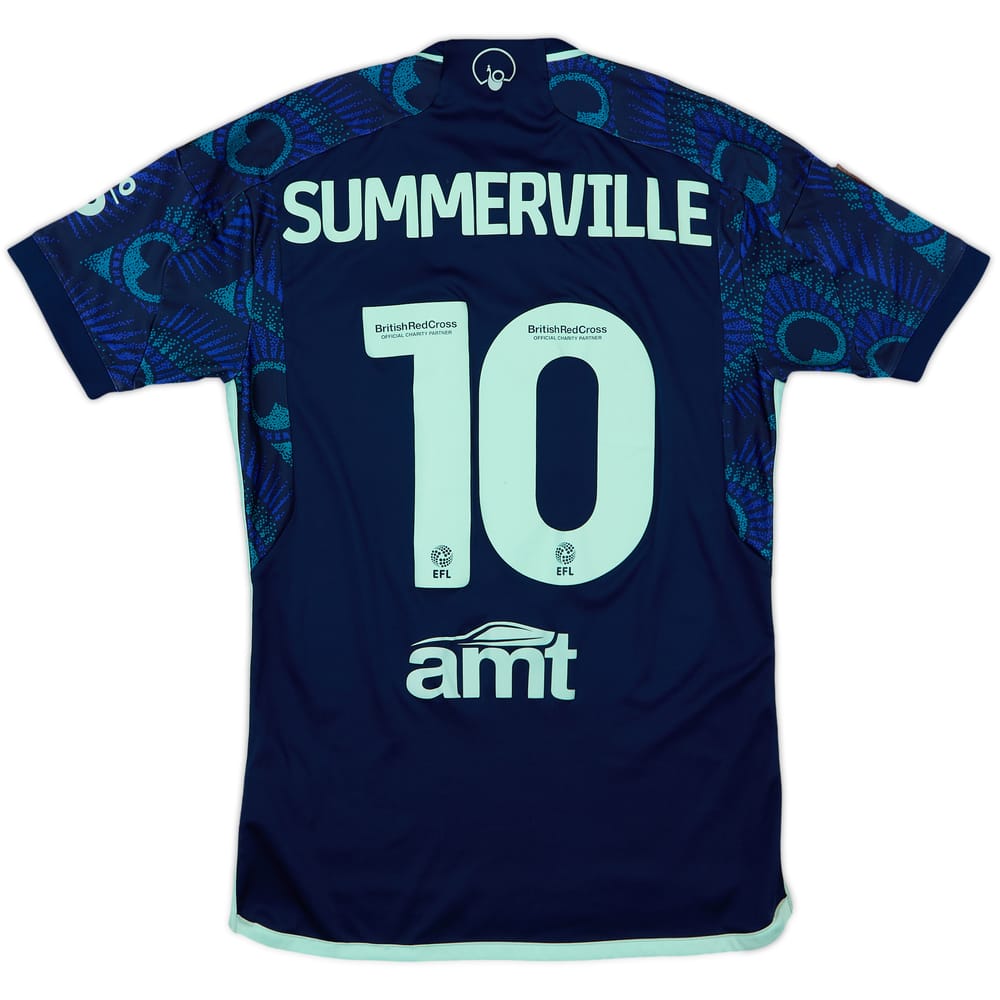 2023-24 Leeds United Away Shirt Summerville #10 - 6/10 - (S)