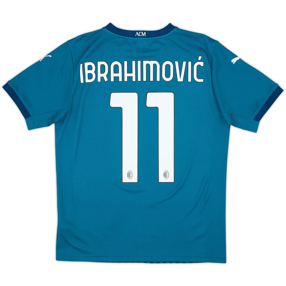 2020-21 AC Milan Third Shirt Ibrahimovic #11 - 8/10 - (S)