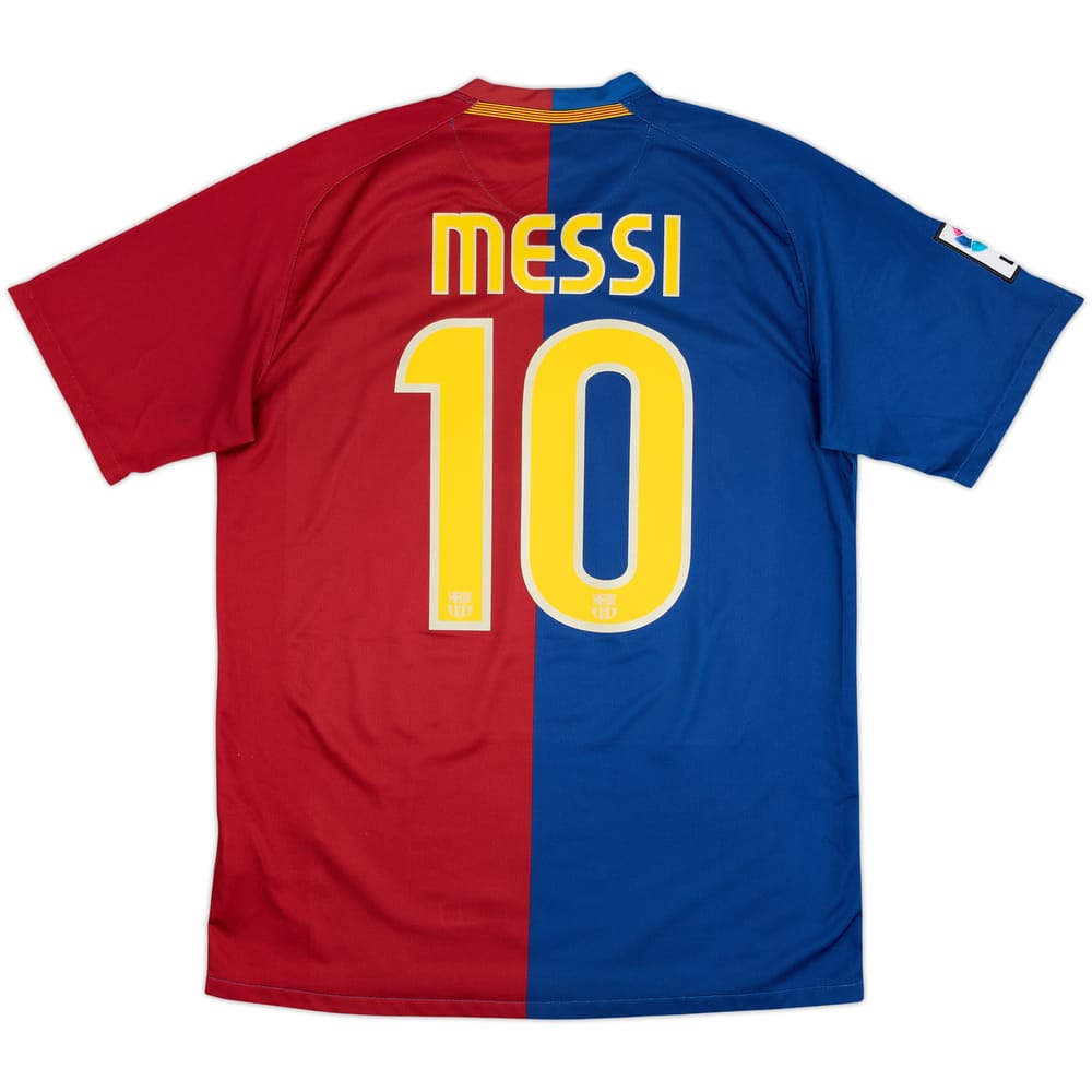 2008-09 Barcelona Camiseta Local Messi #10 - 5/10 - (M)