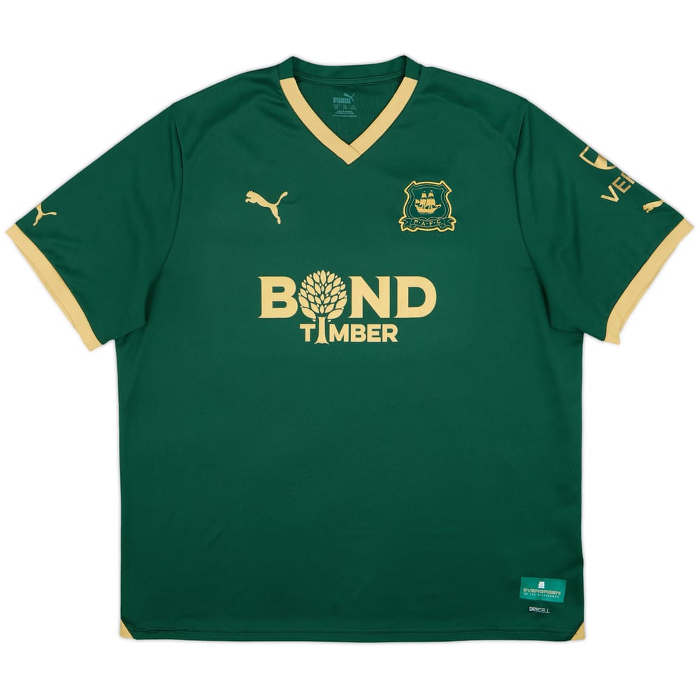 2023-24 Plymouth Argyle Home Shirt - 8/10 - (3XL)