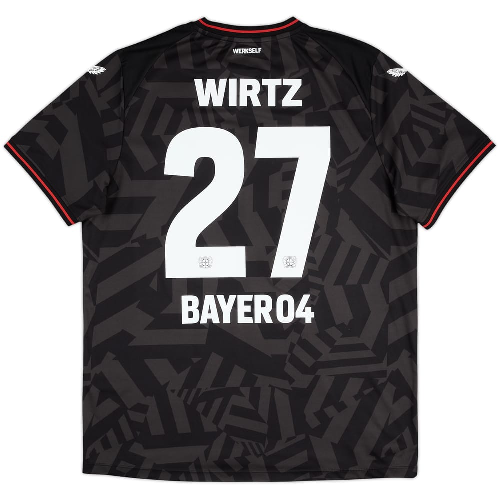 2022-23 Bayer Leverkusen Away Shirt Wirtz #27 - 8/10 - (XL)