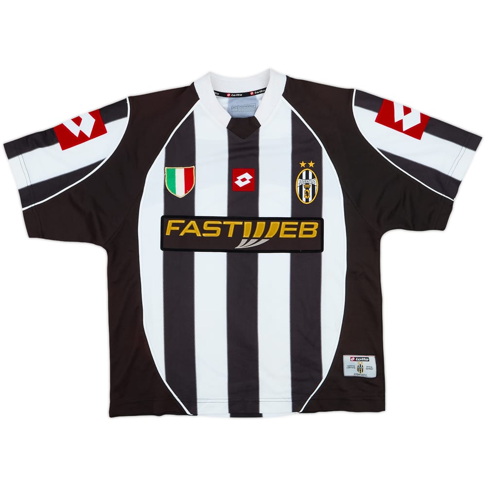 2002-03 Juventus Home Shirt #6 - 6/10 - (S)