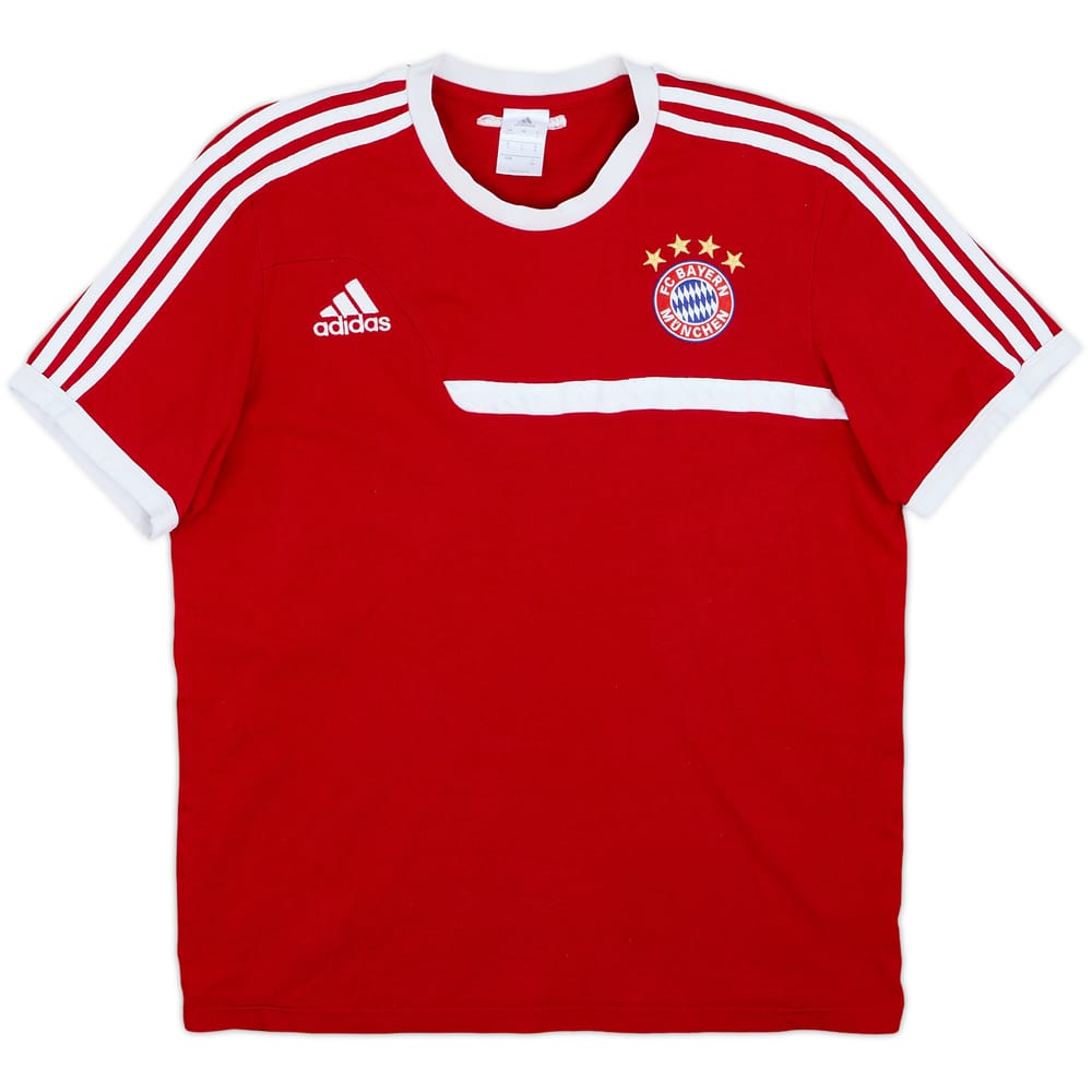 2013-14 Bayern Munich adidas Cotton Tee - 8/10 - (L)