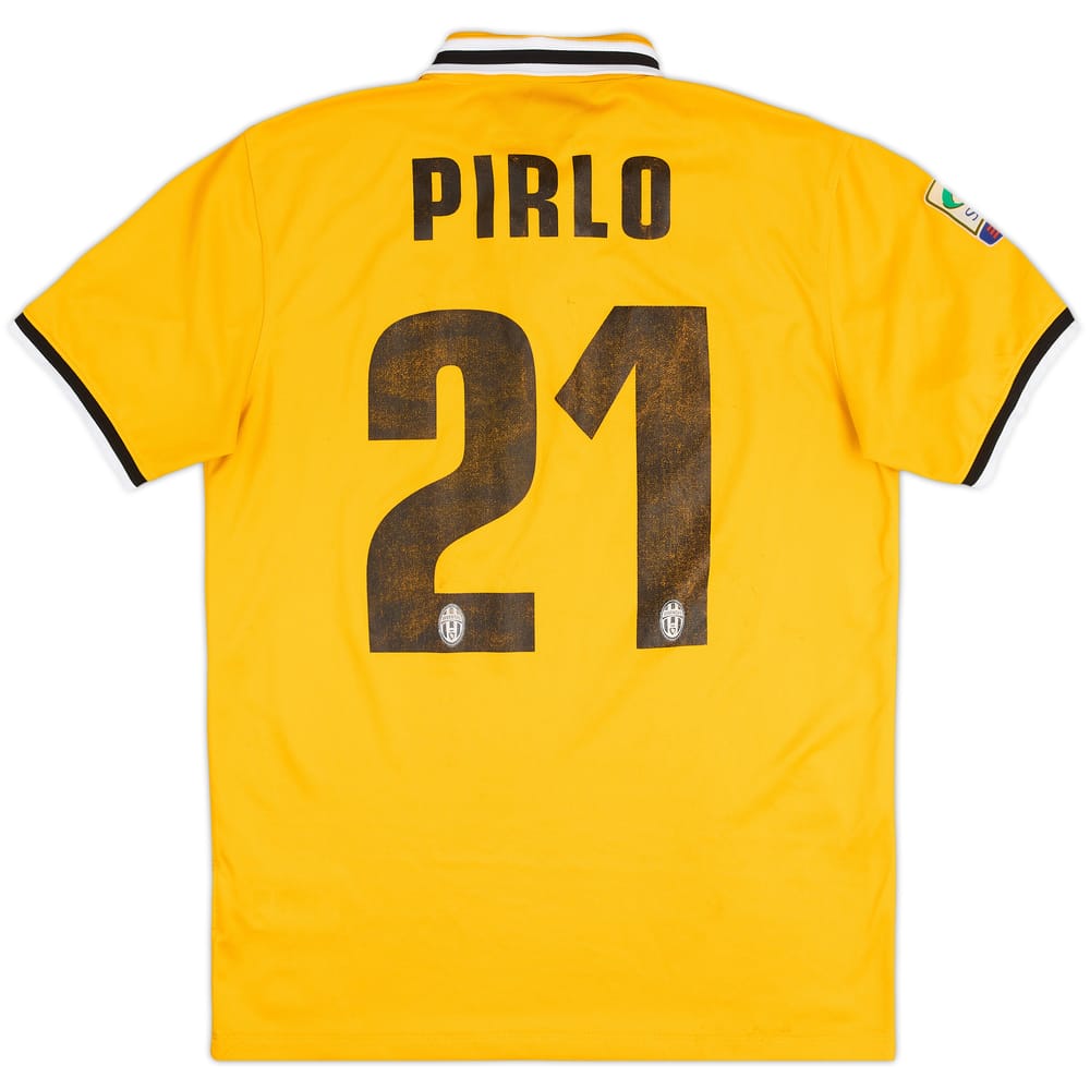 2013-14 Juventus Away Shirt Pirlo #21 - 5/10 - (M)