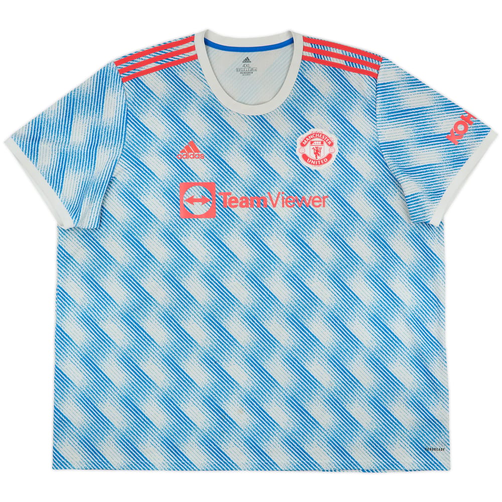 2021-22 Manchester United Away Shirt - 6/10 - (4XL)
