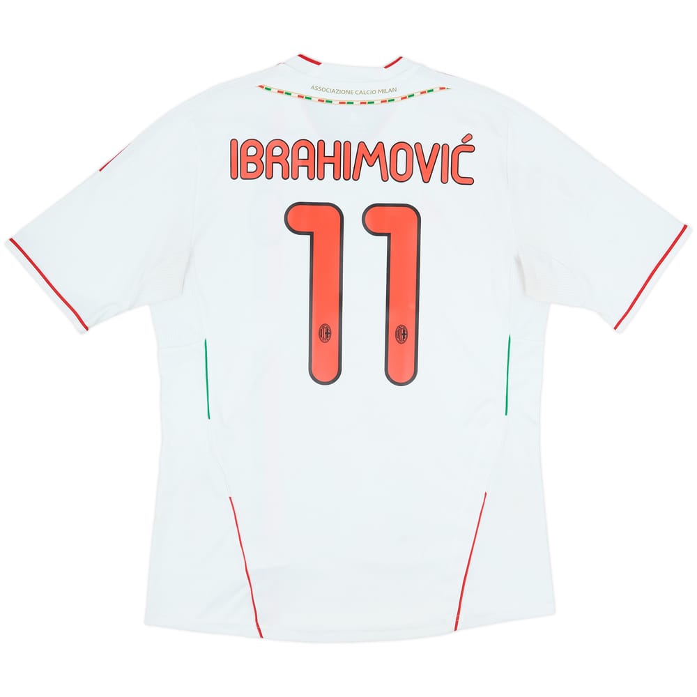 2011-12 AC Milan Away Shirt Ibrahimovic #11 - 6/10 - (L)