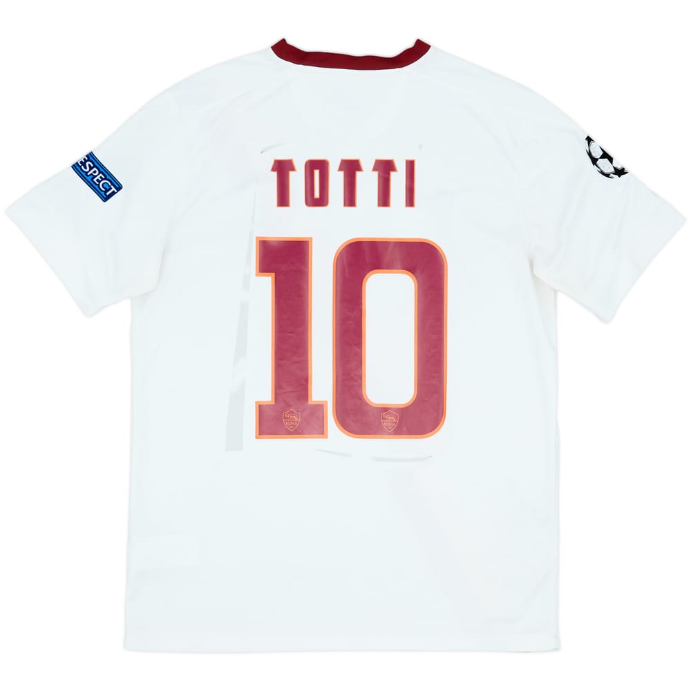 2014-15 Roma Away Shirt Totti #10 - 8/10 - (L)