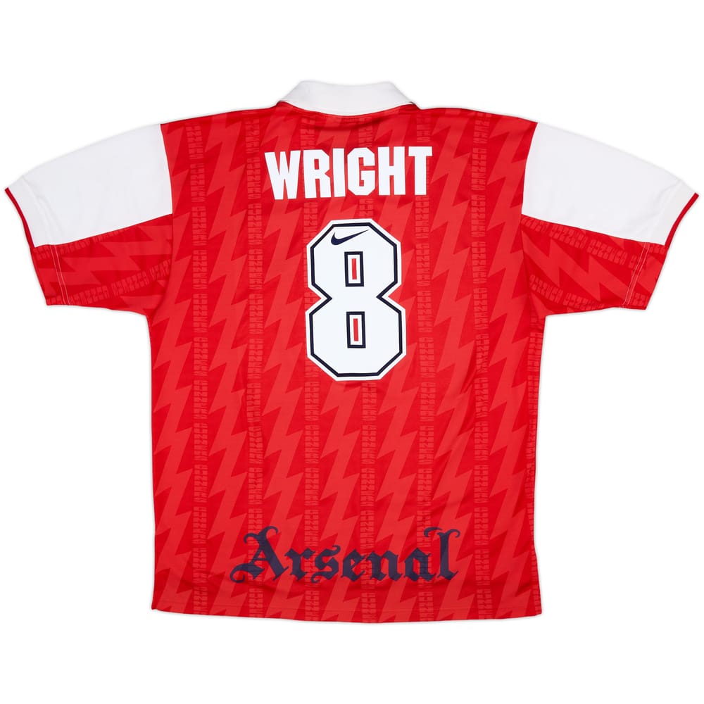 1994-96 Arsenal Home Shirt Wright #8 - 8/10 - (XXL)