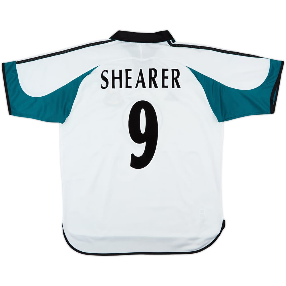 1999-00 Newcastle Away Shirt Shearer #9 - 8/10 - (L)