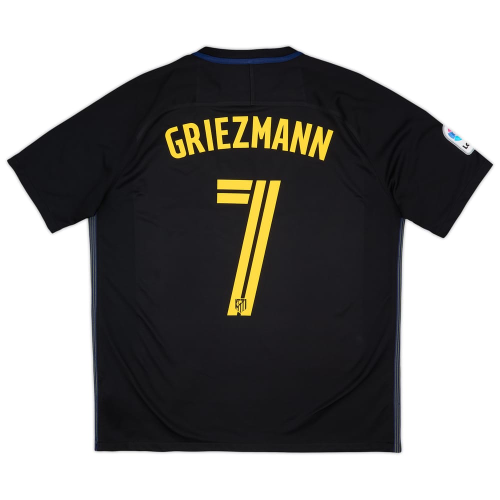 2016-17 Atletico Madrid Away Shirt Griezmann #7 - 8/10 - (L)