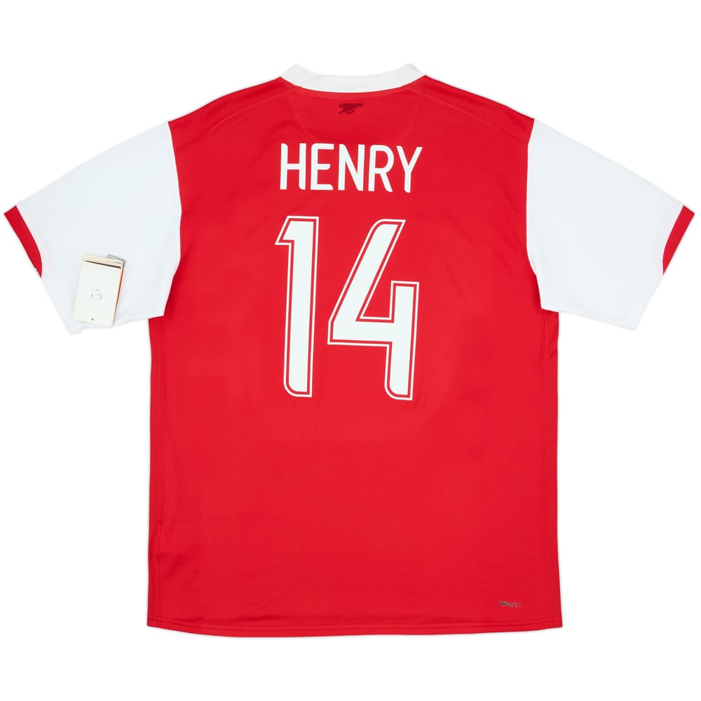 2006-08 Arsenal Home Shirt Henry #14 (L)